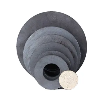 1gb Gredzenu Ferīta Magnētu 120x10 mm Caurumu 60mm Pastāvīgo magnētu 120mm x 10mm Melna Apaļa Skaļruņa keramikas magnēts 120*10 120-60x10mm