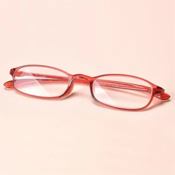 1pc TR90 Sievietes Vīrieši Ranti-Nogurums Sveķu Lēcas Black Red Lasīšanas Brilles Presbyopic Brilles Ar Lietu Briļļu 1.0 4.0 R062