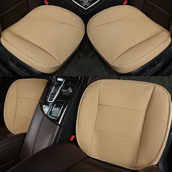1pc priekšējā auto sēdekļa vāku elpojošs PU Ādas automobiļu sēdekļa spilvena BMW X1 X3 X4 X5 g30 e30 e34 e36 e38 e39 e46 e53 e60