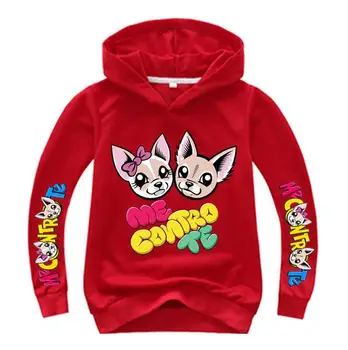 2-16Y 2019 YouTube Man Contro Te pelēkā vārna Bērniem Anime Hoodies Pusaugu Zēnu sporta Krekli Toddler Meitenes Cepures Hip Hop Apģērbi