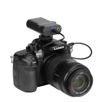 2.4 G Bezvadu Lavalier Mikrofons Vlog DSLR Kameras Viedtālrunis, KO-WM4 PRO Uztvērēju Canon Nikon iOS iPhone un Vairāk