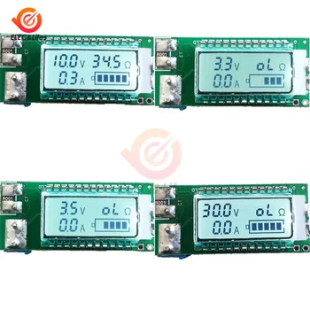 2.8 ~ 30.0 V 18650 26650 Digitālo Litija Li-ion Akumulatoru Testeris LCD Skaitītāju Sprieguma/Strāvas/Jaudas Testa Tālruni, Power Bank
