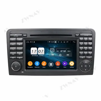 2 Din Android 10.0 ekrāna Carmultimedia Player Mercedes Benz ML CLASS W164 2005. - 2012. gadam ML300,ML350 Radio, GPS Navi stereo audio