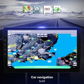2 Din Auto Radio Android 8.1 9 collu Touch screen GPS Navigācijas Multimediju Atskaņotāju Chevrolet Aveo 2006-2012