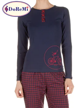 2 Gabali Set-Premium Sleepwear Sievietēm Nightgowns Pidžamas Sleepshirts Homewear Nightdress Miega Naktī Valkā Miega Bikses