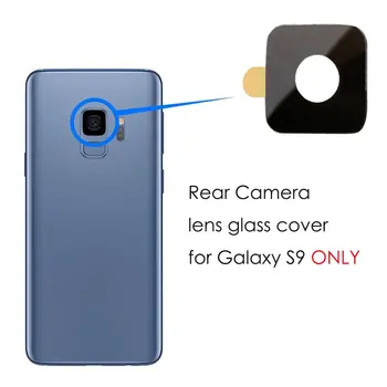 2 Pack Aizmugurējo Atpakaļskata Kamera Stikla Objektīva Vāciņu Nomaiņa Samsung Galaxy S9 Ar Rīku Komplektu un Līmi Sākotnēji