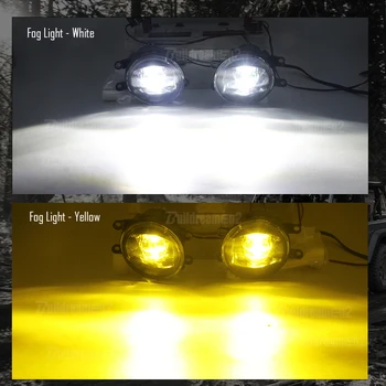 2 X LED Miglas lukturi 30W 8000LM Automašīnas Priekšējie Miglas Lukturi H11 Par Lexus LX570 RX350 RX450h IR-F IS250 IS300 IS350 GS350 GS460 NX300h ES350