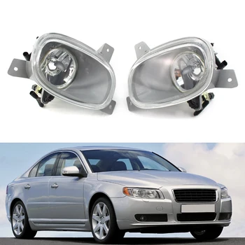 2 gab Auto Gaismas Miglas Lukturi priekšējo Lukturu pa Kreisi, pa Labi Priekšējais Bamperis Miglas lukturi, Lampas Volvo S80 1999-2006 Karstā Pārdošanas