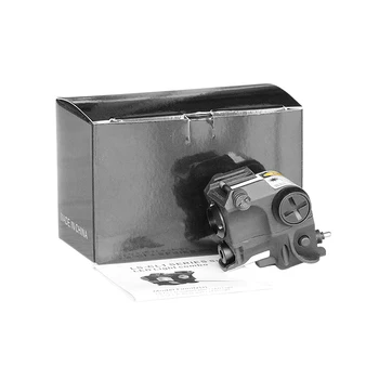 2 in 1 Lukturīti Un Zaļā Lāzera Redzes Par MIL-STD-1913 Picatinny Rail Mini Lanterna Gloks CZ 75 Handgun Combo Ruger SR9C