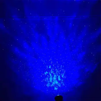 2 in 1 Nakts Gaismas Projektors Okeāna Viļņu Projektoru Zvaigžņu Projektors LED Miglāja Mākoņu Gaismas Bērniem