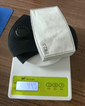 20 GAB Filtrs Modes Mazgājams Atkārtoti lietojamā Maska Anti Piesārņojuma PM2.5 Muti Respirators Putekļu Maskas Kokvilnas Unisex Muti Purns Melns