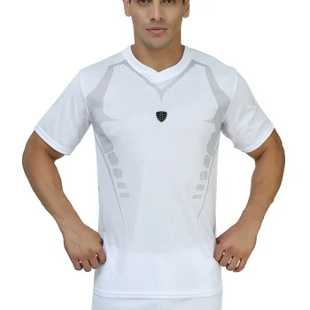 2018 Jaunu Zīmolu Vīriešu Skriešanas krekls Āra sporta treniņu Darbojas Ātri Sauss vīriešu t krekli Īstermiņa piedurknēm t-veida topi apģērbi