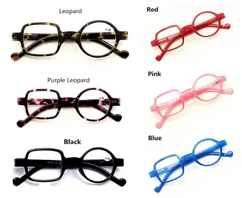 2019 6 krāsas Retro Asimetriska Vīrieši Sievietes Lasīšanas Brilles Apaļa Kvadrātveida Hyperopia Rāmja Brilles Jauda 0 +1.0+1.50+2.0+2.5~+3.5