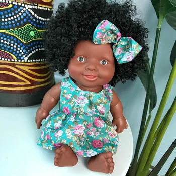 2019 Bērnu Kustamo Kopīgā Āfrikas Lelle, Rotaļlieta, Melns Lelle Labākā Dāvana Rotaļlietas Ziemassvētku Dāvanu Playmate Boneca menina Bērnu Lelles Rotaļlietas Meitene