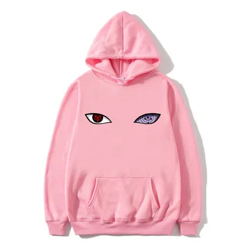 2019 Jaunas Ielidošanas Harajuku Anime Hoodies Naruto Uchiha Uzumaki Hatake Acis Drukāšanas Džemperi Sporta Krekls Hip Hop Streetwear