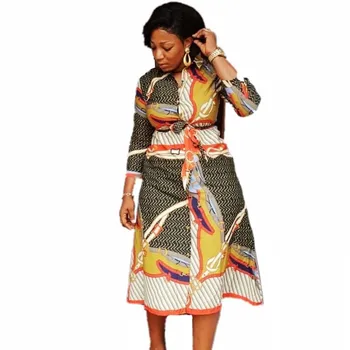2019 Āfrikas Drēbes Āfrikas Kleitas Sievietēm Āfrikā Kleita Drukāt Dashiki Dāmas Apģērbu Ankara Plus Lieluma Āfrikas Sieviešu Kleita