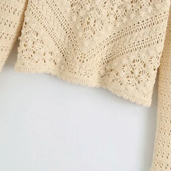 2020. Gadam, Sievietēm, Puloveri, Džemperi Ar Garām Piedurknēm O-Veida Kakla Dobi No Cietā Modes Džemperis Sieviešu Salaist Vintage Džemperis Apģērbi