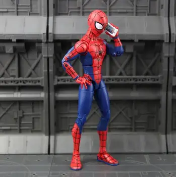 2020 JAUNAS, Īstas Disney Ironman Zirnekļa cilvēks Attēls Rīcības Attēls Kolekcionējamus Modeļa rotaļlietu 7
