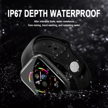 2020 Jaunu i5 Smart Watch Sievietes Vīrieši Smartwatch Android, IOS Elektronika Smart Pulkstenis Fitnesa Tracker Smart watch band pk B57
