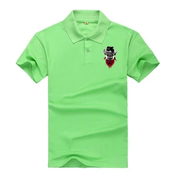 2020 Vīrieši Vasaras pet Drukāt Polo Krekls ar Īsām Piedurknēm Slim Fit Polos Modes Streetwear Topi, Vīriešu Krekli, Sporta, Casual Golf Krekli