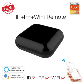 2020 WiFi RF IS Universālā Tālvadības pults RF Ierīces, Ierīces Tuya Smart Dzīves App Balss Kontroli, Izmantojot Alexa, Google Home