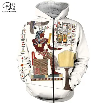 2020Newest Noslēpumaina Totem Retor Horus, Seno Horus Dieva Acs Ēģiptes Faraons Anubis 3DPrint Zip/Hoodies/Krekli/Jaka N-9