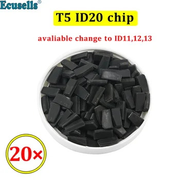 20Pcs/Daudz Tukšu T5 ID20 Oglekļa Čipu Iespējami Ahange, lai ID11,12,13, T5 Keramikas ID20 Chip