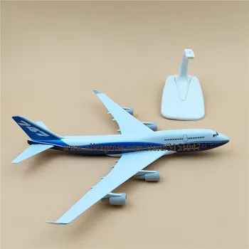 20cm Sakausējuma Metāla Prototips Gaisa B747 Boeing 747-400 Airlines Lidmašīna, Modeļa Lidmašīnu Modeļa Stāvēt Gaisa Bērniem Dāvanas