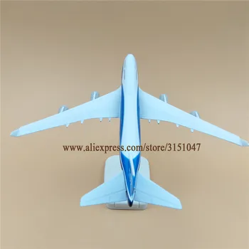 20cm Sakausējuma Metāla Prototips Gaisa B747 Boeing 747-400 Airlines Lidmašīna, Modeļa Lidmašīnu Modeļa Stāvēt Gaisa Bērniem Dāvanas