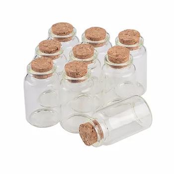 20ml Mini Pudeles ar Korķa Aizbāzni Tiny Tukšs Šķidruma Tabletes, Pulveris, Juvelierizstrādājumi, Ornamentu, Kāzu Dekorēšana, Dāvanas Pudeles 50gab/daudz