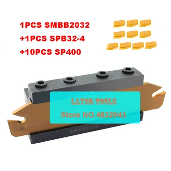 20mm kāta SPB32-4 1gb+SMBB2032 1gb+ SP400 NC3020/NC3030 10pcs=12pcs/set NC3020/NC3030 tērauda Apstrādes CNC virpas instrumentu