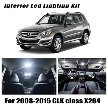 20pc x bez Kļūdām LED Spuldzes salona Apgaismojuma Komplekts iepakojumā 2008-Mercedes Benz GLK klases X204 GLK280 GLK300 GLK320 GLK350