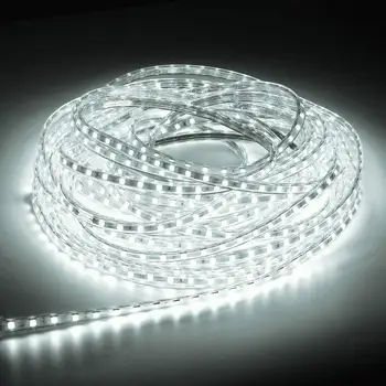 220-240V LED Lentes 4040 ar ON/OFF Slēdzi, Augstu Spilgtumu ūdensnecaurlaidīga Elastīga LED Gaismas Āra LED Strip Gaismas.