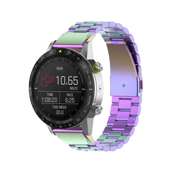 22MM Nerūsējošā Tērauda Watchband par Garmin MARQ/Forerunner945,935/fenix 5 5plus/quatix 5 5 Sapphire Rokas Joslā Smartwatch Siksna