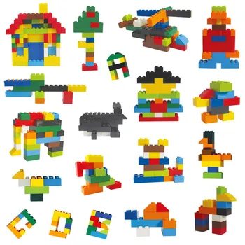 250-1000 Gabalus, Celtniecības Bloki Pilsētas DIY Radošo Ķieģeļi Taras Modelis Skaitļi Izglītības Bērniem, Rotaļlietas, Visu Marku Saderīgu