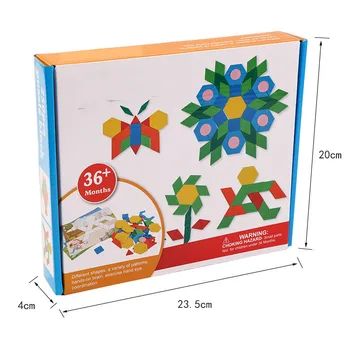 250 Gabals Krāsu Mainīt Diy Jigsaw Puzzle Jigsaw Rotaļlietas, Bērnu Montessori Koka Puzzle Rotaļlietas, Mācību Izglītojošas Rotaļlietas Bērniem