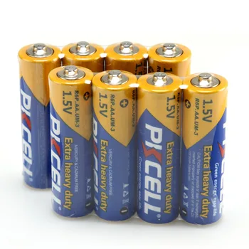 28Pieces Pkcell Oglekļa-Cinka AA Baterijas, Dzīvsudraba Bez Akumulatora R6P Vienu 1,5 V Baterija