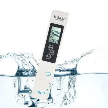 2gab 0.0 - 14.0 Digitālo Pildspalvu Stila PH-Metrs TDS EK LCD displejs Ūdens Tīrības PPM Filtrs Hidroponiskas Baseins Testeri peldbaseini