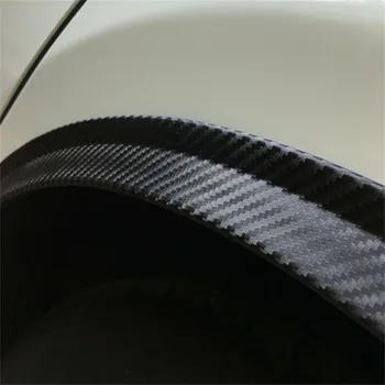 2gab 117cm oglekļa šķiedras auto fender signālraķetes riteņu uzacu aizsargs riteņu Arku apdares lentes Fit par Subaru Legacy Outback Forester X