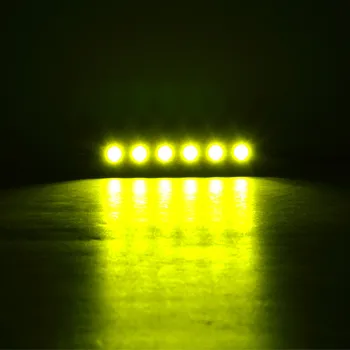 2gab 7inch Dzeltena 30W Super Slim LED Darba Gaismas Josla Offroad Vietas Plūdu LED Gaismas 12V 24V Miglas Braukšanas Lukturu 4x4 4WD ATV Kravas automašīna