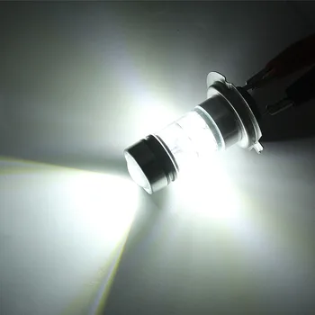 2gab H7 LED Auto dienas gaitas lukturi Miglas lukturi Dienas Braukšanas Gaismas 12V Augstas Kvalitātes Auto Atpakaļgaitas Spuldze Aizmugurējie Bremžu Gaismas