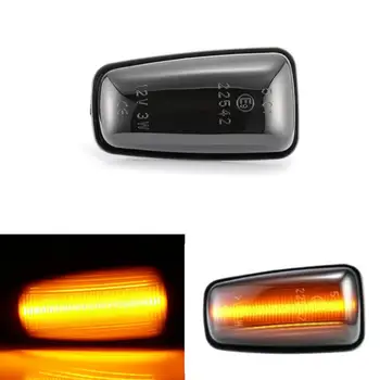 2gab LED Sānu Gabarītlukturi Gaismas Signāla Blinker par Citroen Berlingo Kaitinošs Saxo Xantia Xm ZX Peugeot 106