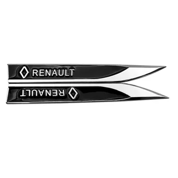 2gab Metāla Automašīnu lapu loksnes uzlīme asmens pusē uzlīme Par Renault Megane 2 3 Duster Logan Clio Laguna 2 Captur Auto Preces
