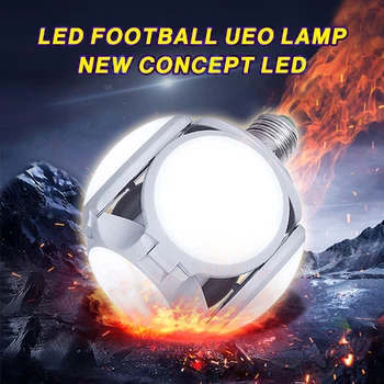 2gab/daudz E27 LED lapu locīšanas spuldze 40W AC85-265V lampada LED Spuldzes Futbola Modelēšanas Lampas Dzīvojamā Istabā, Koridorā Mājās Lampas
