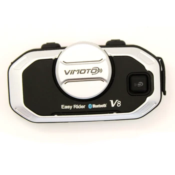 2gab/daudz Vimoto V8 Motociklu BT iekšējo telefonu Motociklu Bluetooth Ķiveri Domofons Stereo Austiņas Mobilo Telefonu GPS 2 Veids Radio