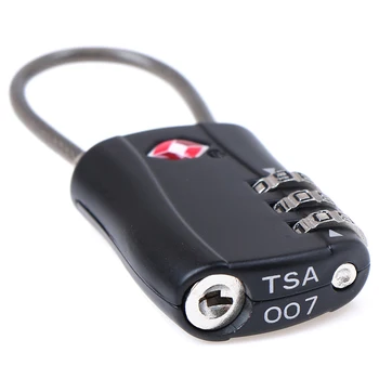 2ps Portatīvie Mini Lock piekaramās Slēdzenes Āra Ceļojumu Bagāžas Rāvējslēdzēju Mugursoma Somas Drošu Sakausējuma, Anti-theft Kombinācija, Koda Atslēga