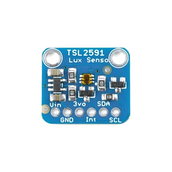 3.3 V un-5V TSL2591 Digitālās Gaismas Sensora Modulis I2C 7-Bitu Augsts Dinamiskais Diapazons Lux IS Infrasarkanais Pilna Spektra Diodes Atklāt par Arduino