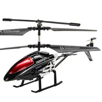 3.5 Sakausējuma Tālvadības pults Helikopteru, Lidmašīnu RC Melna Pretestība Droši nokrist Uzlādējams Modelis, kas Peld Elektriskās Rotaļlietas Zēniem