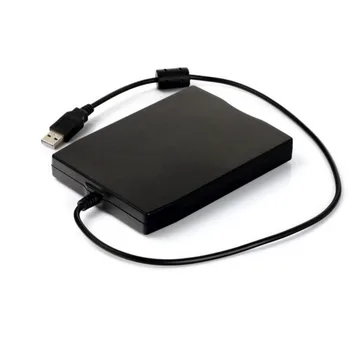 3.5 collu 1.44 MB FDD Black USB Portable Ārējās Saskarnes Disketes FDD Ārējo USB Floppy Drive Klēpjdators