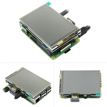 3.5 collu LCD HDMI USB Touch Screen Īstu HD 1920x1080 LCD Displejs Py par Raspberri 3 Modelis B / Oranža Pi () Spēlēt Spēli Video)MPI3508